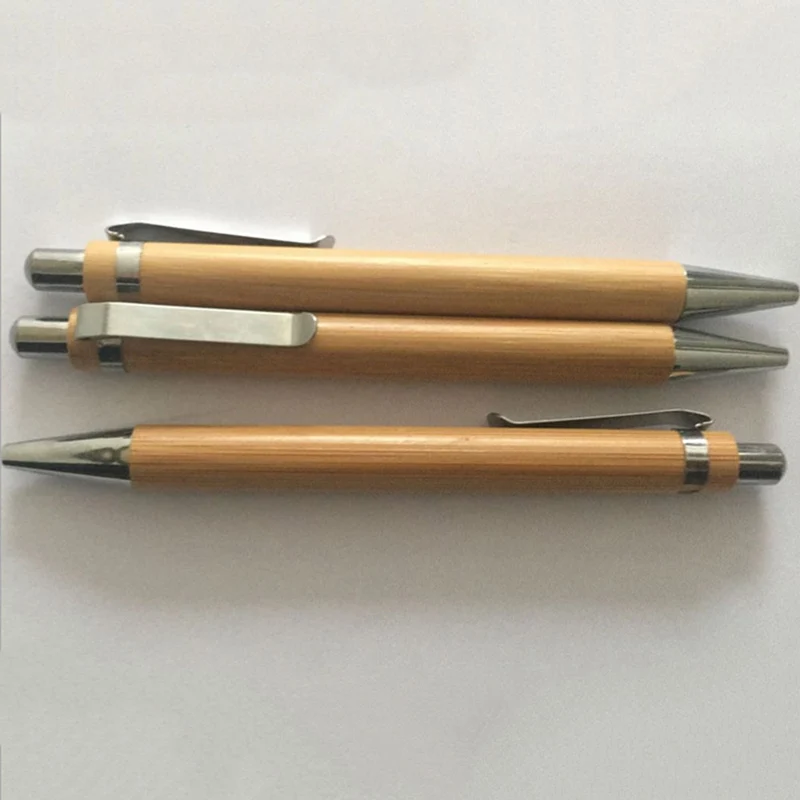 

Bamboo Wood Ballpoint Pen Writing Instrument for Workplace and Office School Supplies Gifts