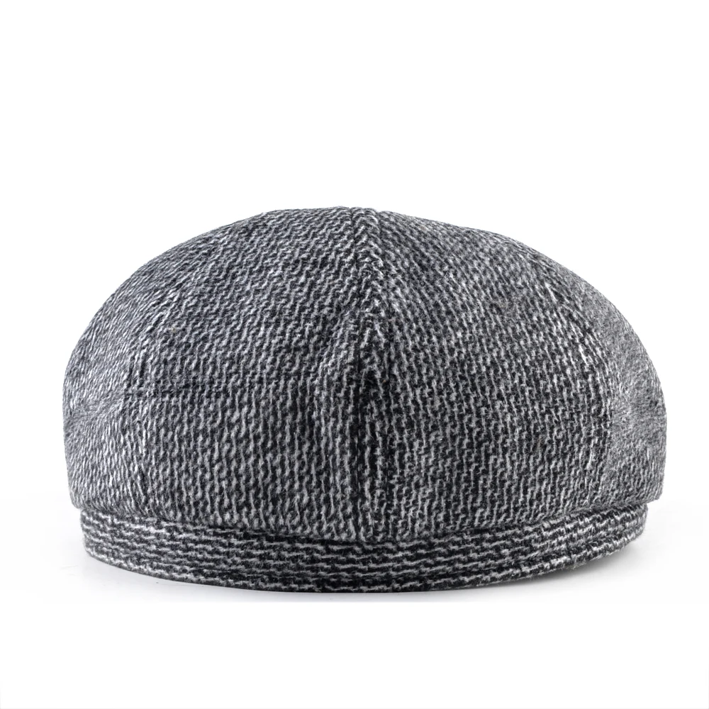 TQMSMY New Fashion Newsboy Caps Men Striped Peaked Caps Man's Vintage Artist Beret Hats Streetwear Flat Visor Boina Hat TME78