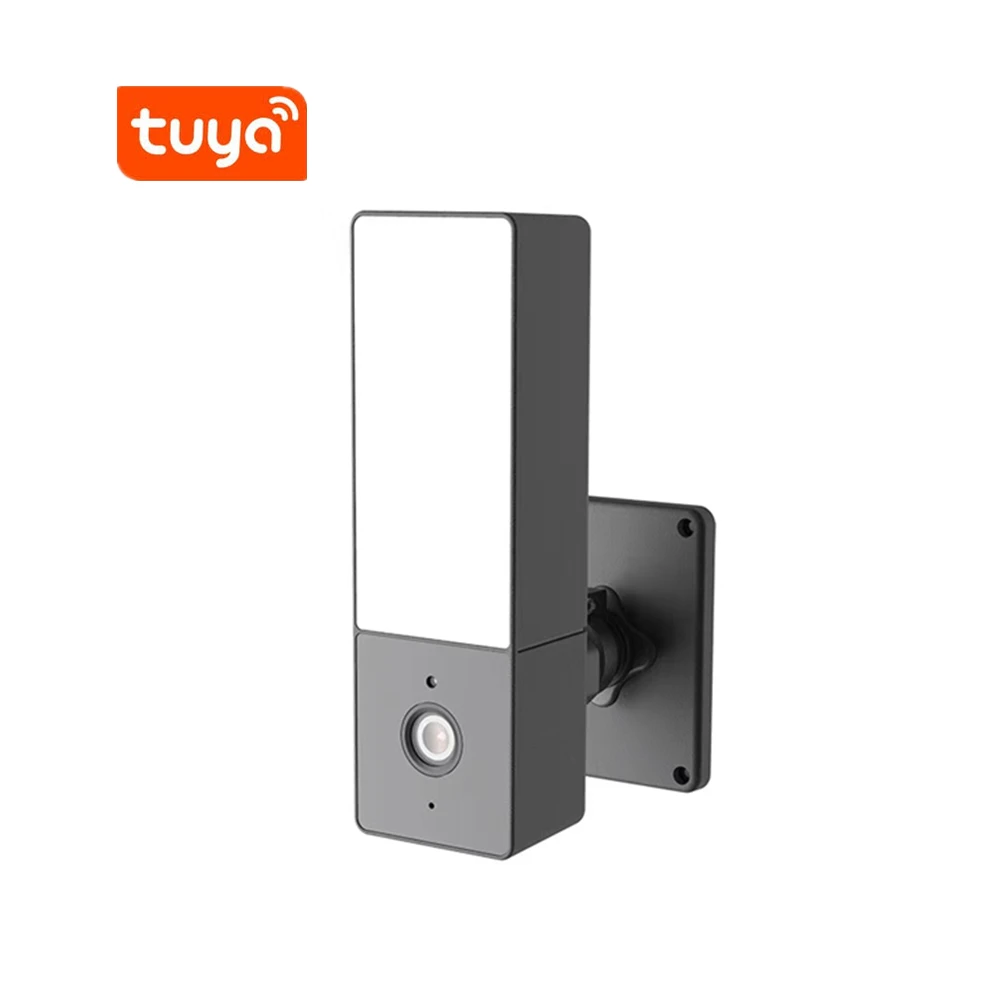 Прожсветильник Tuya 1080P с Wi-Fi IP-камера безопасности датчиком движения ночным