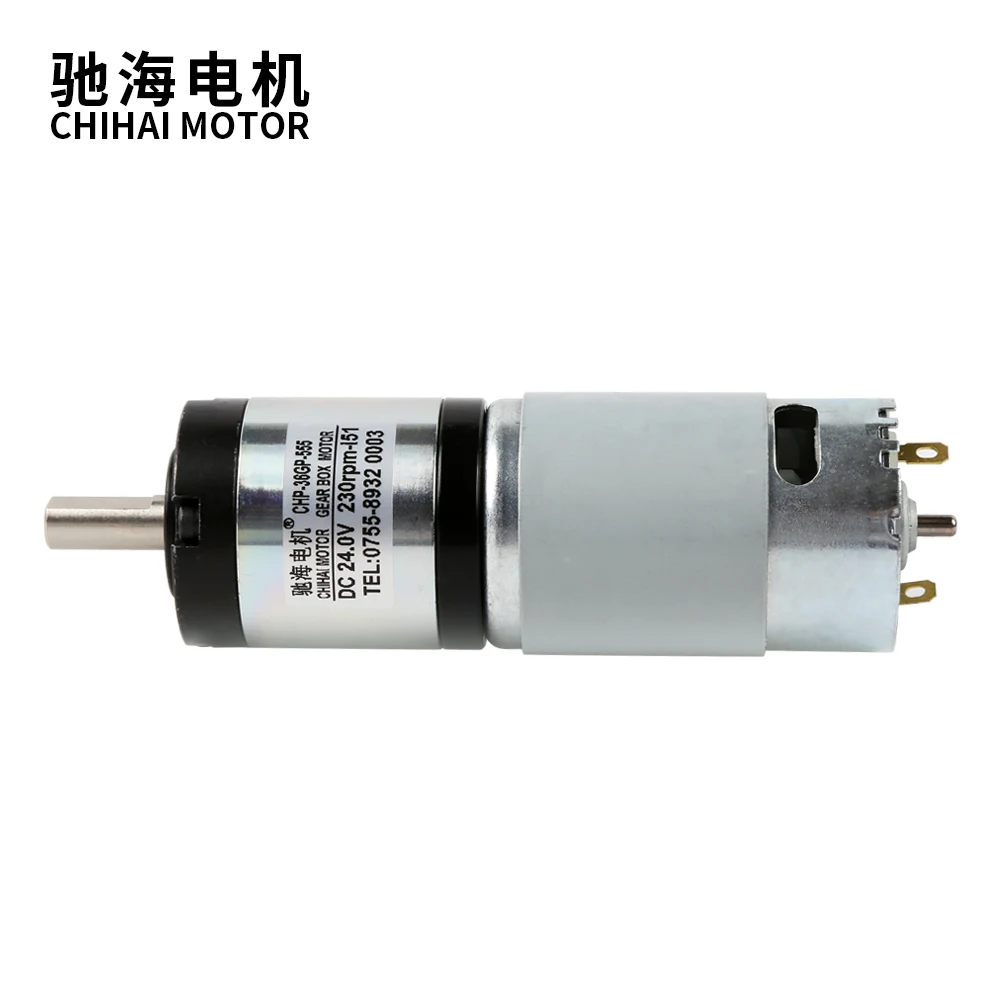 Фото Chihai Motor CHP-36GP-555 36 мм коробка планетарного редуктора с высоким крутящим моментом и Chihai Motor CHP-36GP-555 36 мм коробка планетарного редуктора с высоким крутящим моментом и