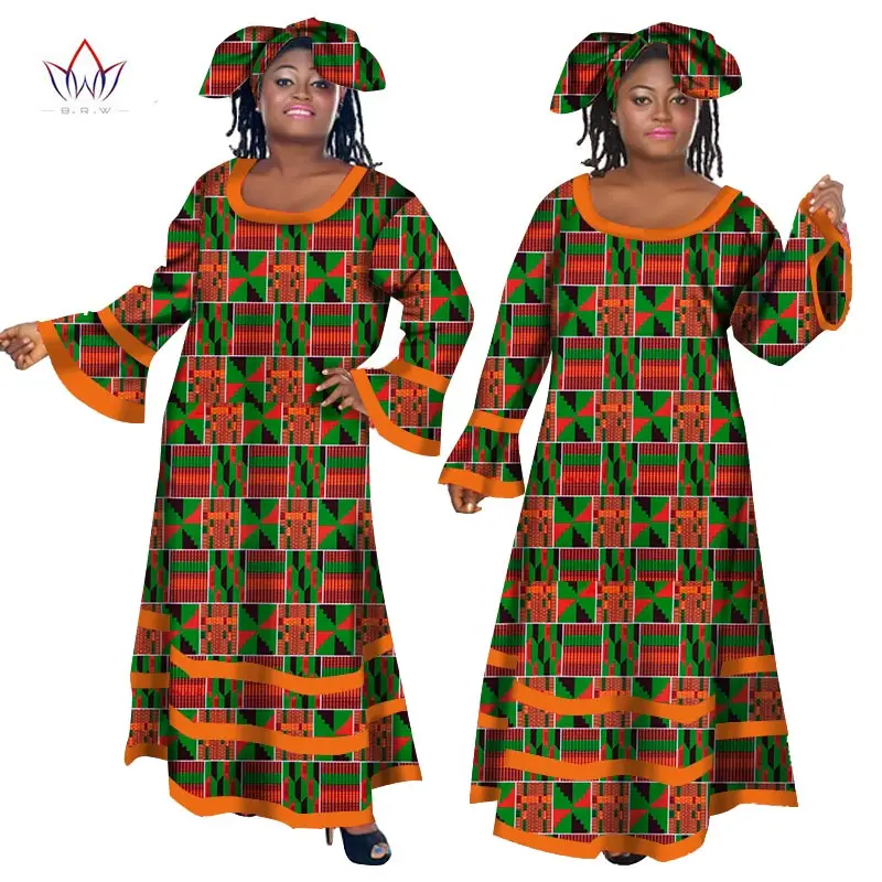 2017 летние Базен Дашики африканские платья для женщин длинное платье личное