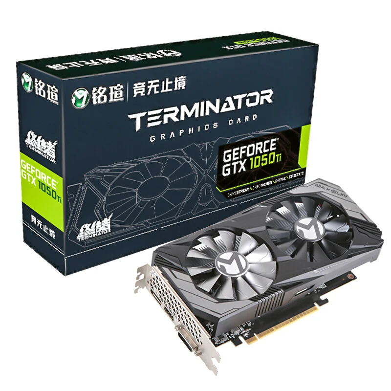 

Brand New MAXSUN GeForce GTX 1050Ti Terminator 4G Gaming Graphics Card 128bit/GDDR5/7000Mhz Desktop Video Card