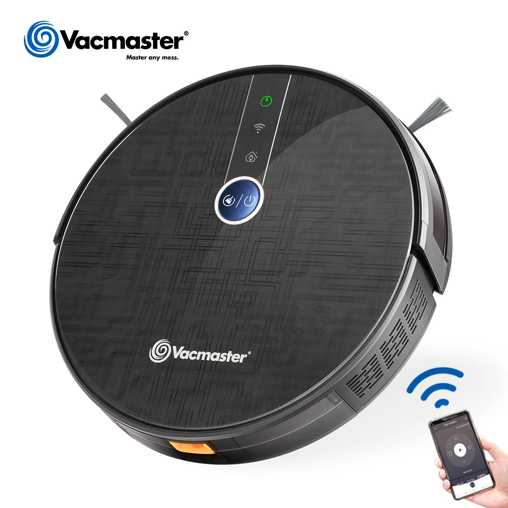 Вакуумный робот пылесос Vacmaster 1800PA мощный всасывающий 2 9 &quotтонкий тихий