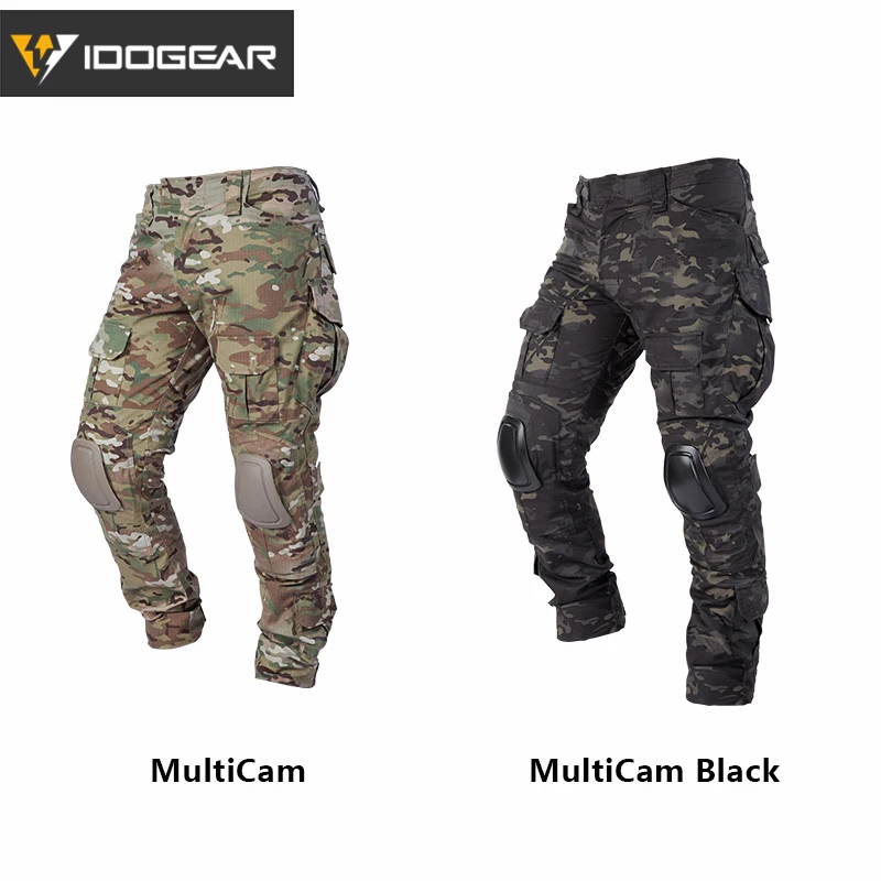 IDOGEAR Gen2 армейские брюки для девочек W/наколенники BDU Airsoft тактический Брюки