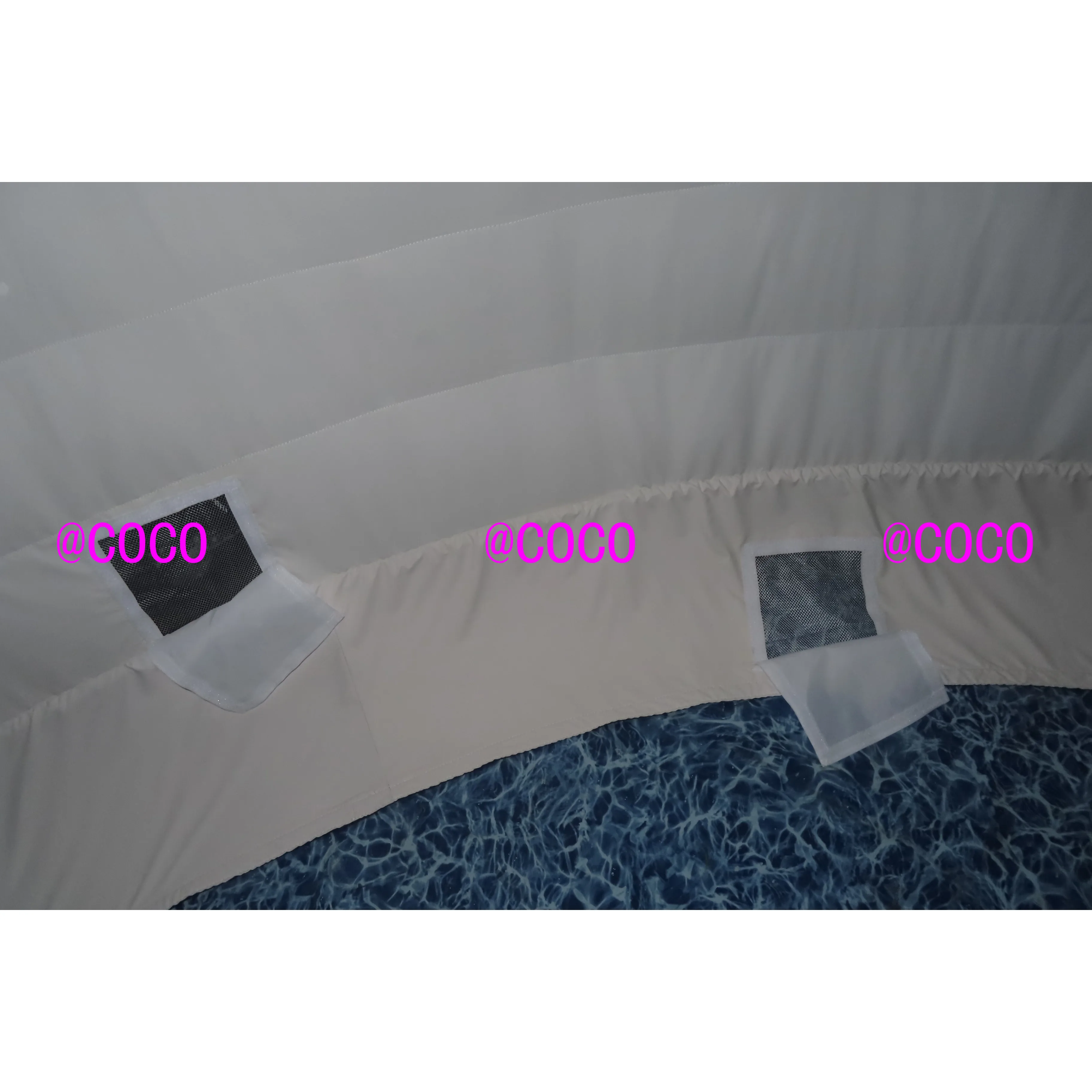 Портативный надувной проекционный тент из ткани Оксфорд проекционная купольная