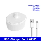 Зарядное устройство USB HX6100 5 В для зубной щетки Philips Sonicare HX6235 HX6240 HX6250 HX6263 HX6275 HX6620 HX6710 HX6722 HX6730 HX6731
