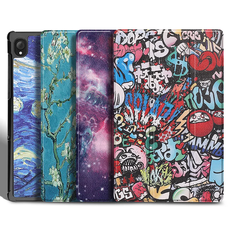 

Tri Folding Hard PC Shell For Lenovo Tab K10 Case 10.3 inch TB-X6C6 2021 Tablet Magnetic Funda For Lenovo Tab K10 2021 X6C6 Caqa