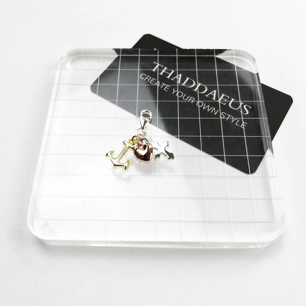 Женская цепочка из серебра 925 пробы с подвеской-шармом | Украшения и аксессуары