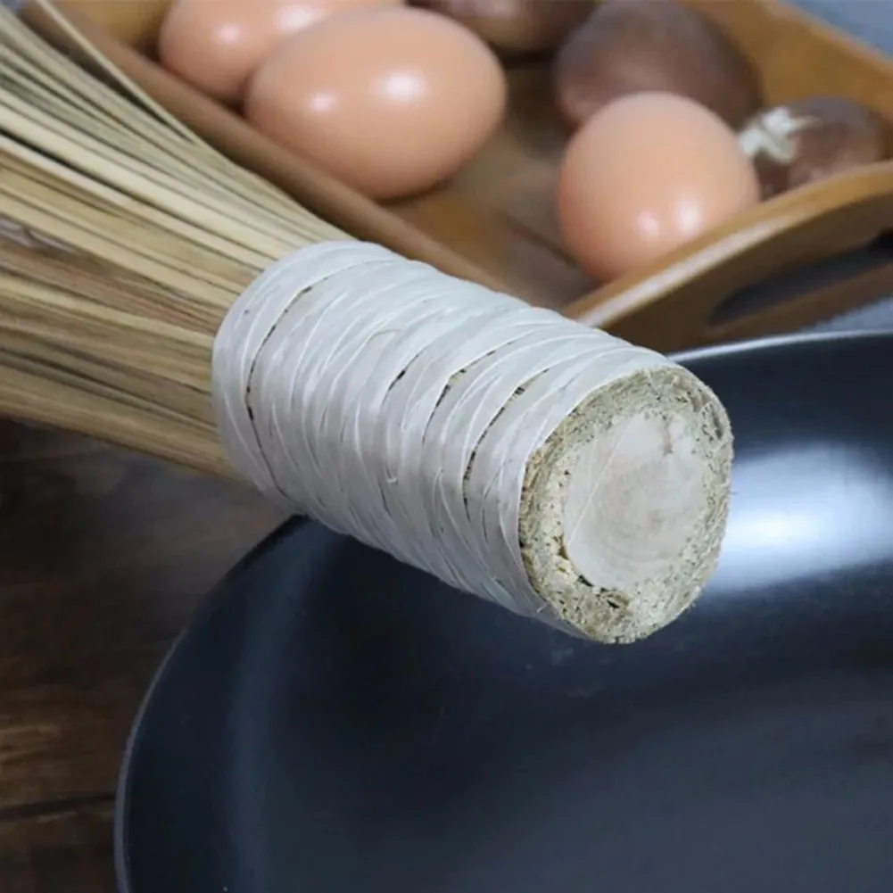 Бамбуковая щетка большая для кастрюль зернистая кухонная Чистящая Щетка