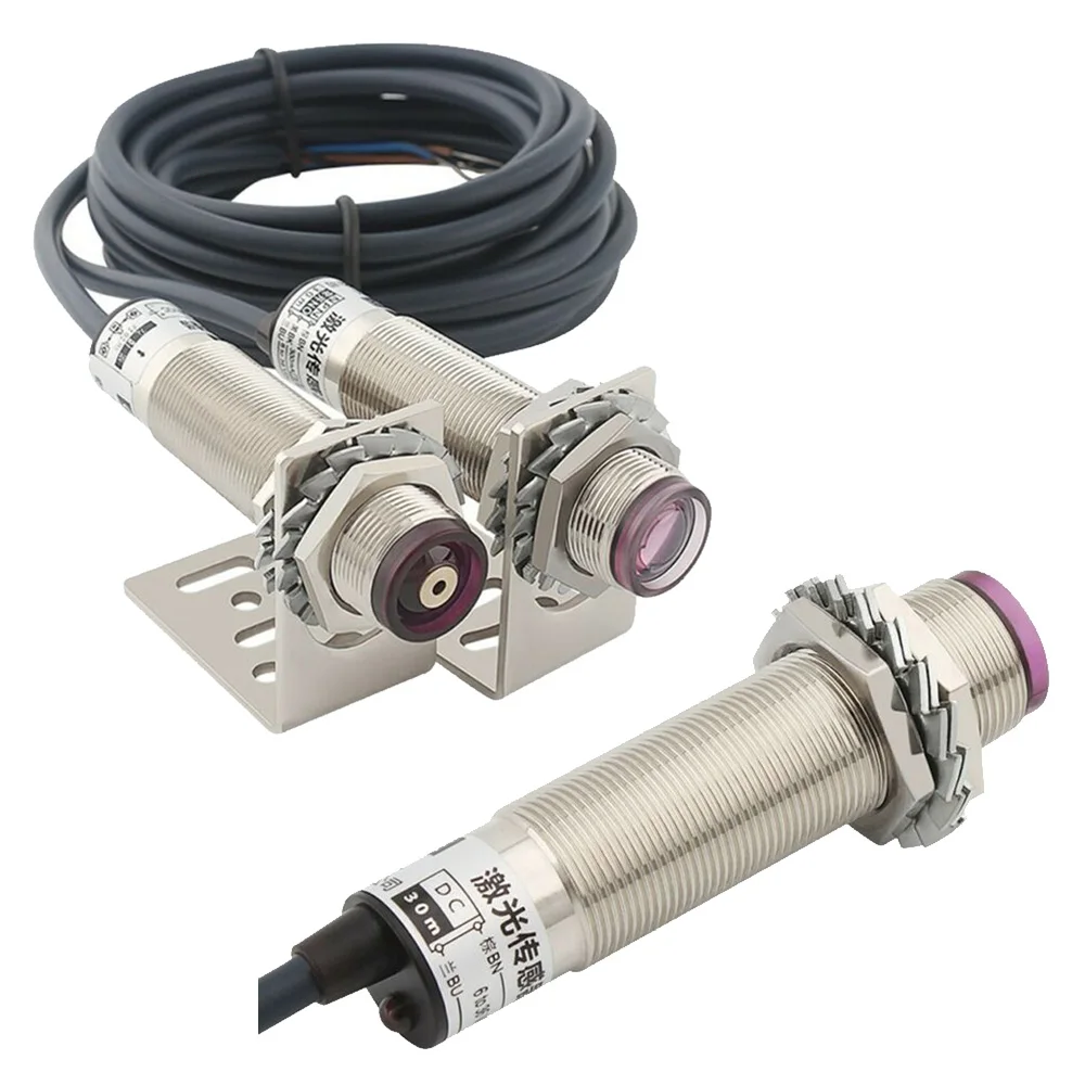 M18 NPN PNP лазерный инфракрасный датчик фотоэлектрический переключатель