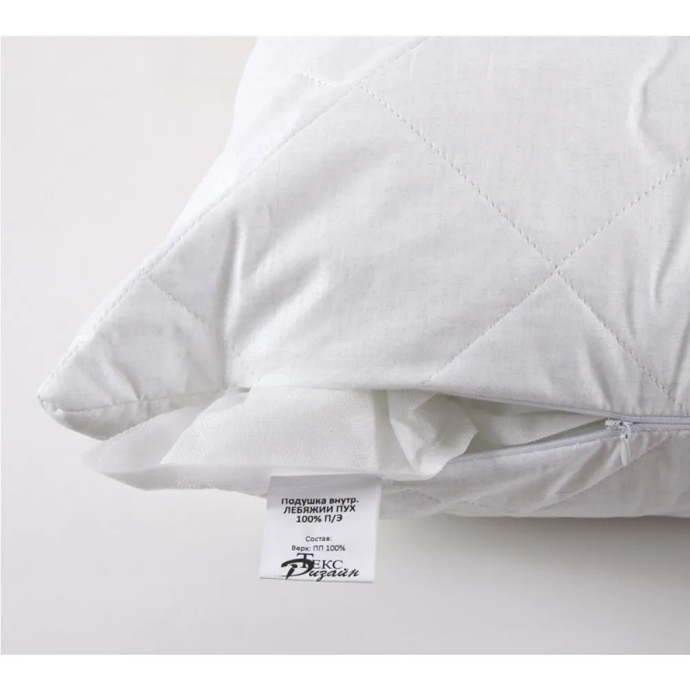 Подушка Текс Дизайн Лебяжий пух перкаль|Подушки на кровать| |