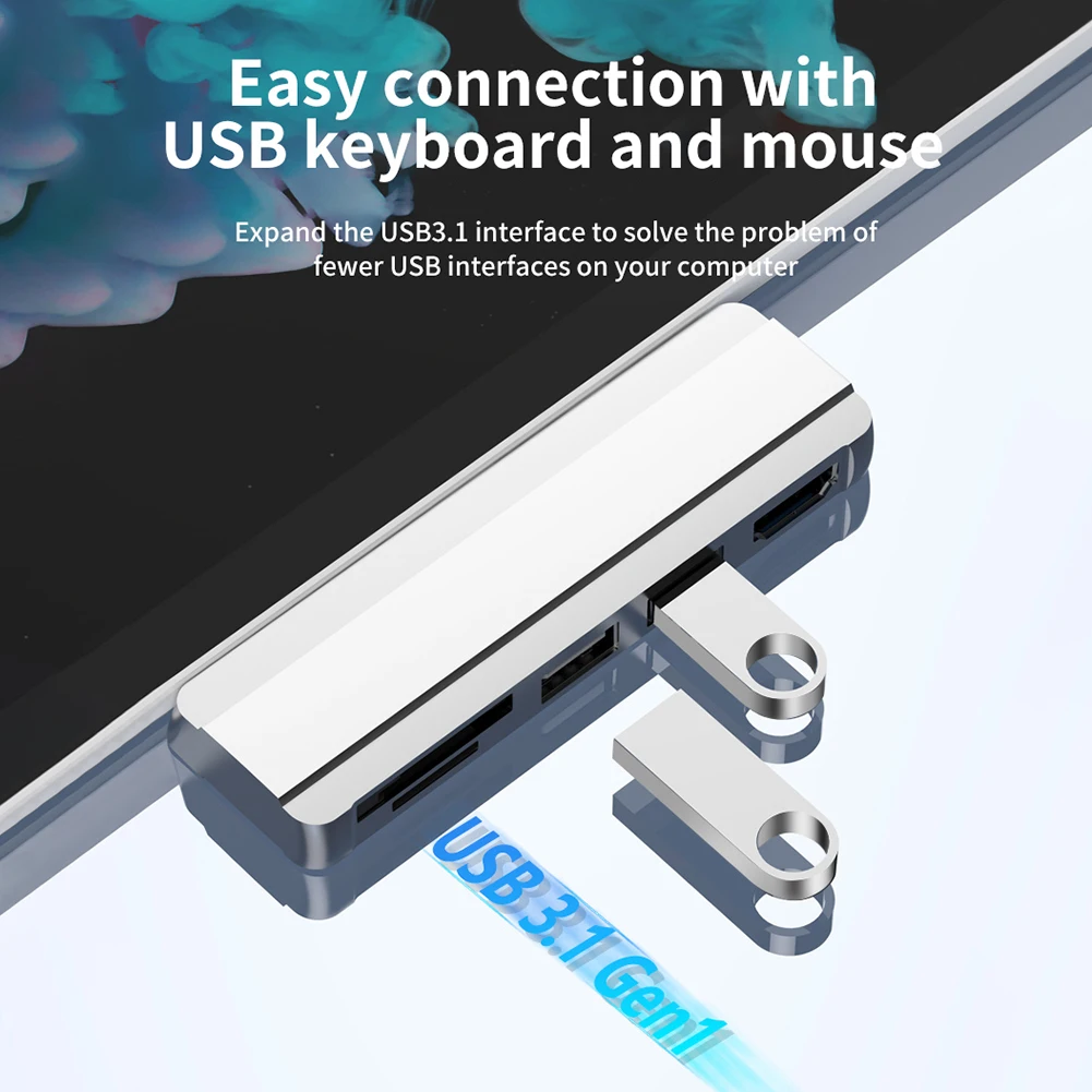 Док-станция 5 в 1 совместимая с 2 портами USB 3 0 | Компьютеры и офис