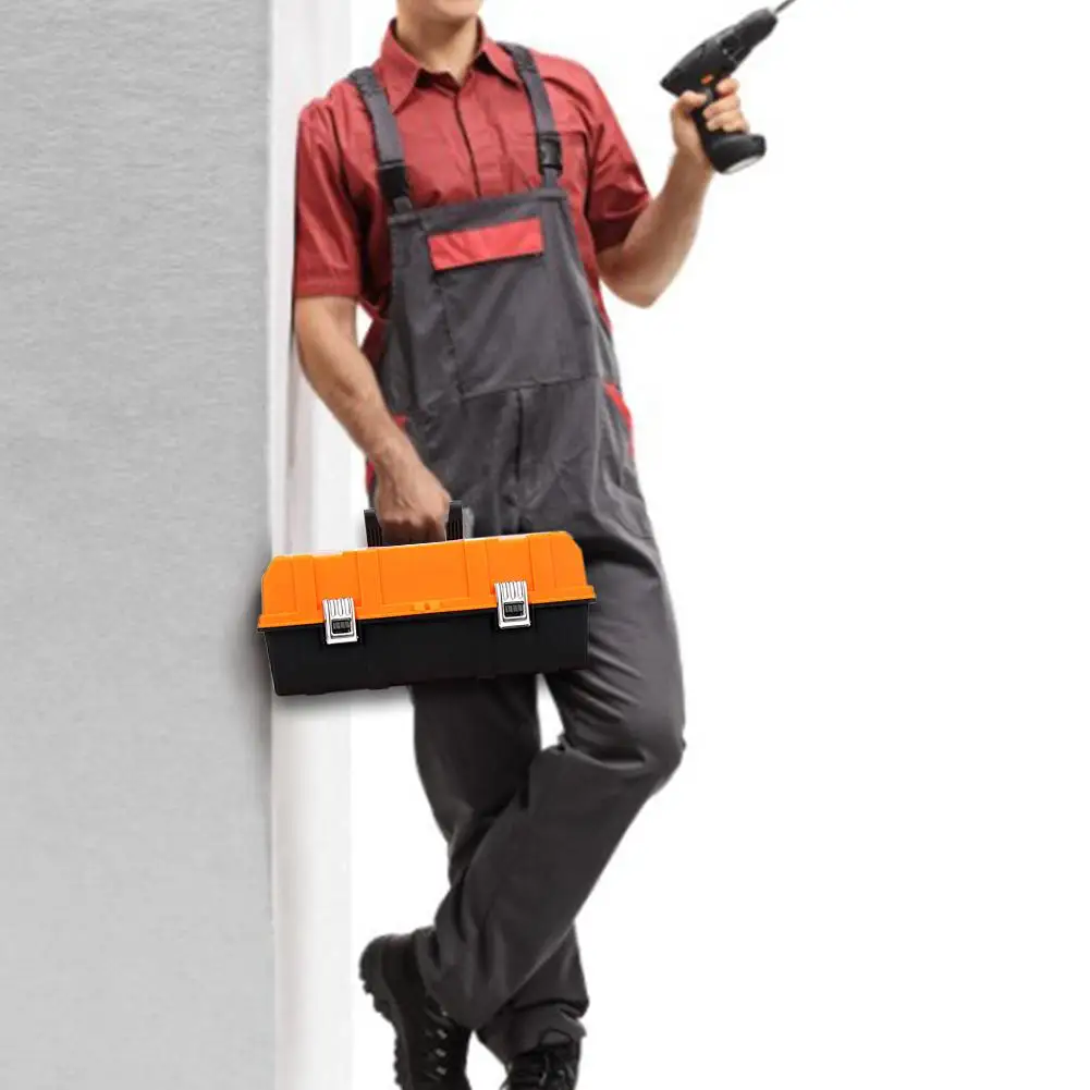 17-дюймовый 3-х слойные фиксированный ящик для инструментов с подносом и