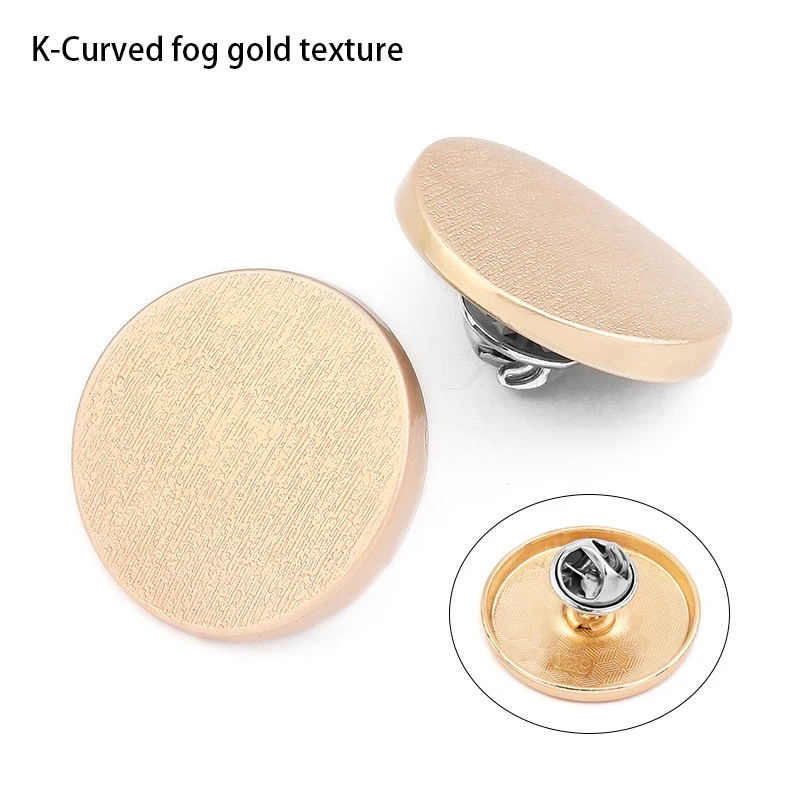 1 шт. Металлические пуговицы для пальто и женской одежды рубашек DIY золото черный 15/18/21/23/25/28 мм.