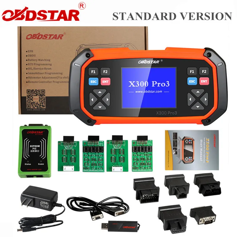 OBDSTAR X300 PRO3 Стандартный одометр иммобилизатора EEPROM для чипа Toyota G & H все ключи