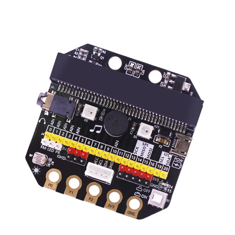 Для базового: Плата расширения Bit IO горизонтального типа материнская плата Microbit