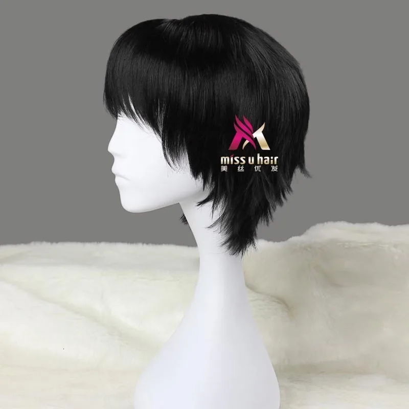 Короткие вьющиеся женские парики Харадзюку для косплея в модном стиле yurisa