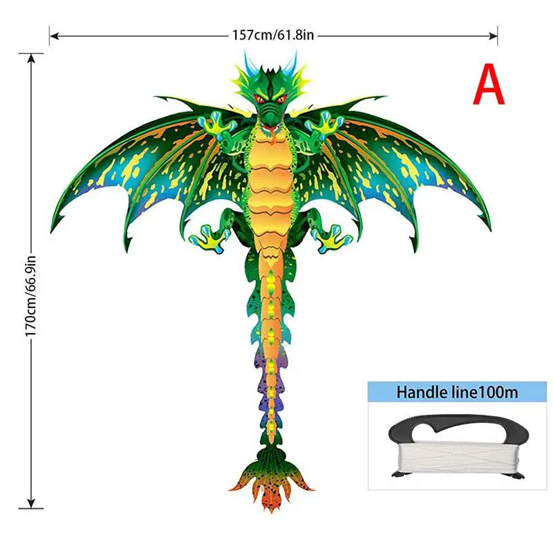 Juego de cometas de animales en 3D, dinosaurio, mariposa, juego de cometas voladoras, Juguetes Divertidos para exteriores, regalo para ni&ntilde;os-1