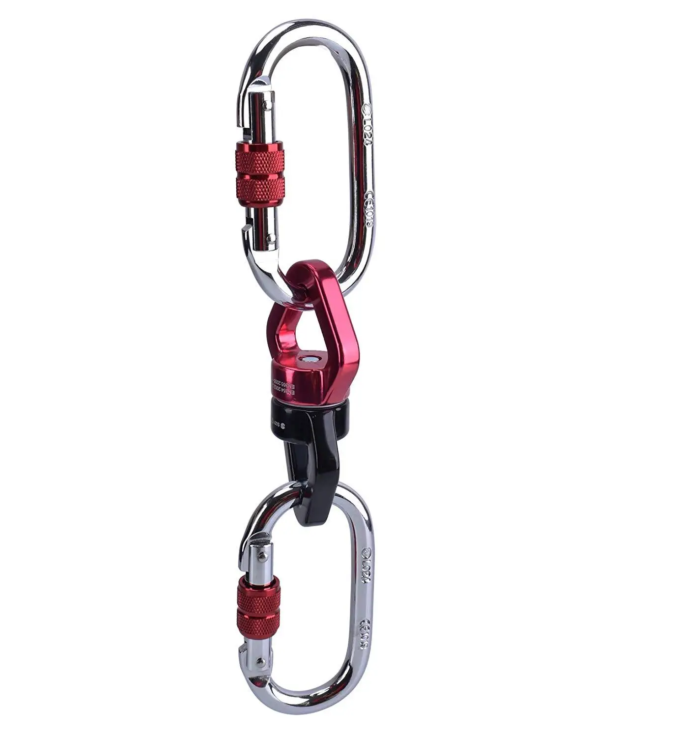 Набор аксессуаров для воздушных танцев комплект Шелковый Вертлюг альпинизма