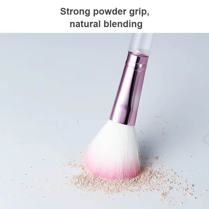 

1 шт. кисти для макияжа Рассыпчатая пудра Румяна кисточки одной макияжных инструментных кистей для макияжа бровей косметический горячая ра...