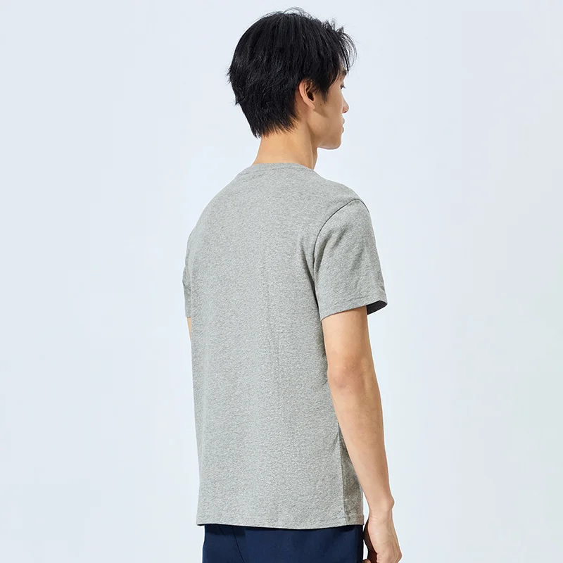 

SEMIR Short Sleeve T-Shirts Men Summer O Neck T-Shirt Simple And Comfortable Pure Color Casual T Shirt Youth Korean Trend