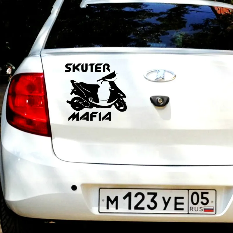 

Funny KK Motorcyclist on Board Motorcycle Decals Cover Scratches Car Sticker Pvc 15cm X 18cm