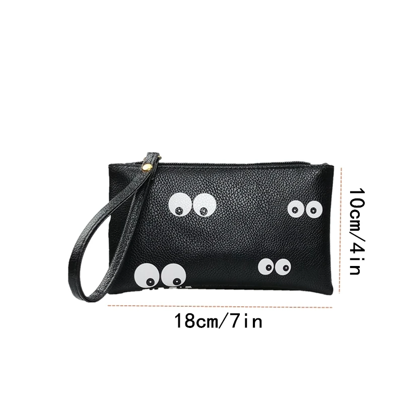 Женский кошелек из искусственной кожи Маленький Длинный на молнии дизайнерская