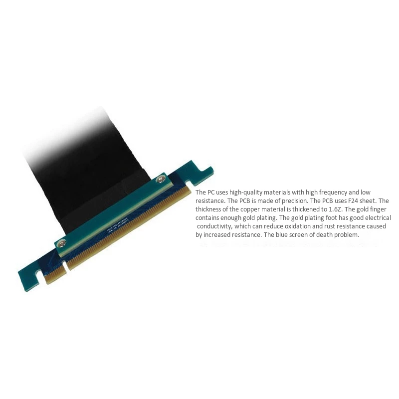 SQBTM-2 высокоскоростной стабильный удлинитель для карт Pcie 16X ie поддерживает карты