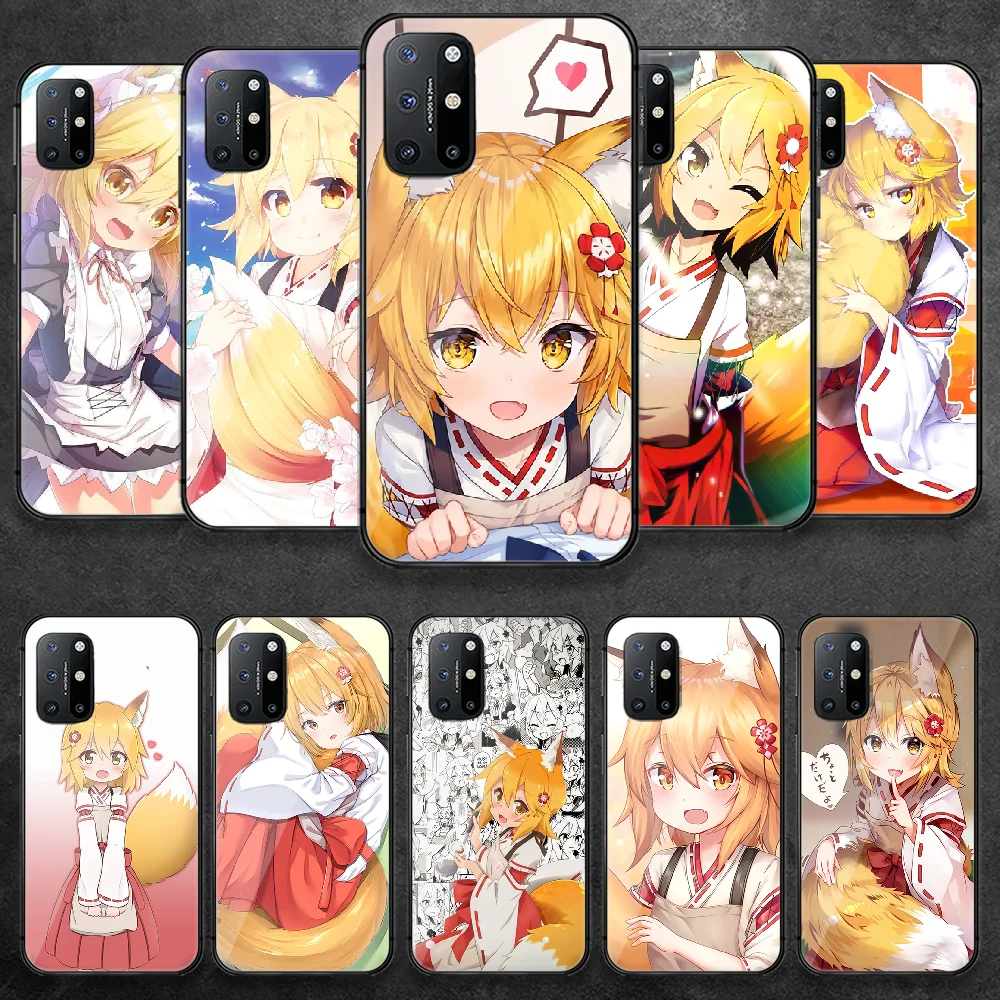 

Helpful Fox Senko San Anime Tempered Glass Phone Case Cover For Oneplus Oppo Realme A53 Find X 2 3 5 6 7 8 9 T Pro Nord Gt Neo