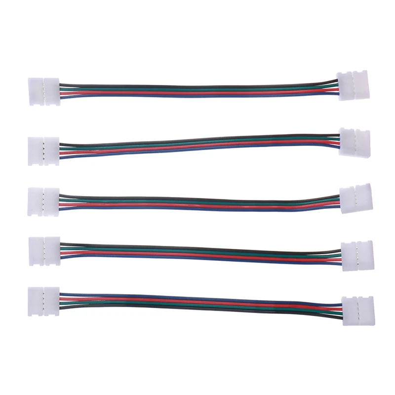 

5Pcs 17cm 4 Pin LED RGB Extension Connector Cable Wire Led Strip Connecting Line