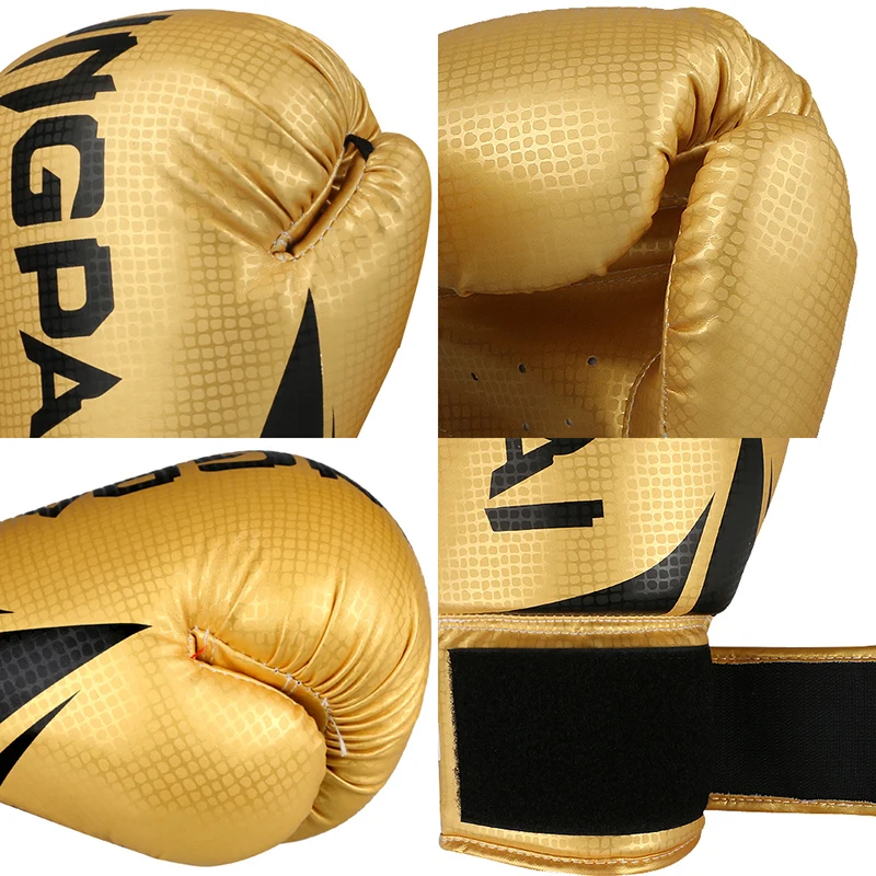 Высококачественные Боксерские перчатки для взрослых и женщин/мужчин кожаные MMA