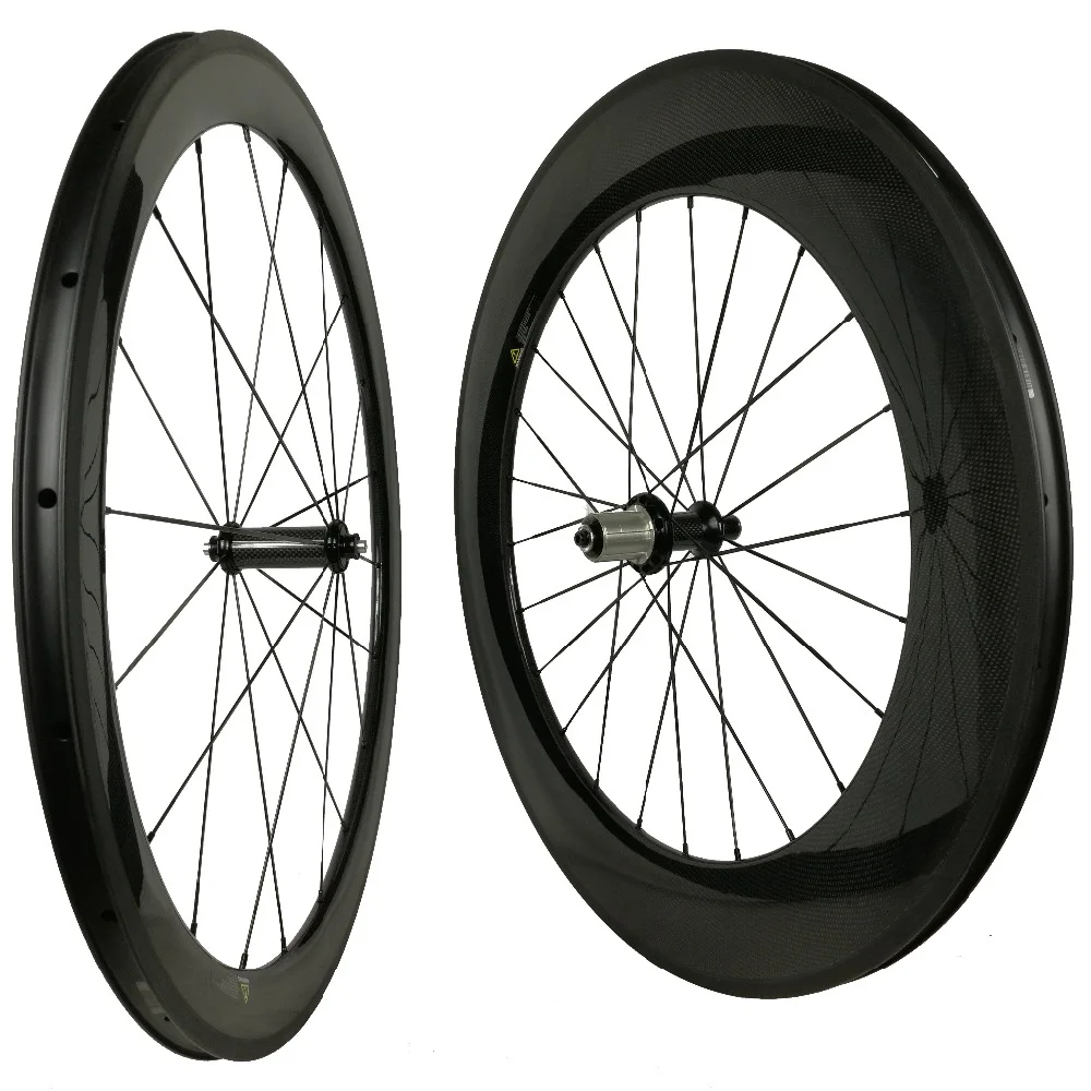 700C Powerway R36 прямой вытяжной ступица Углеродные дорожные велосипедные колеса 50 мм