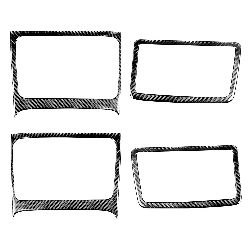 Украшение для панели автомобиля Carbon Fiber Console Storage Box Cover Sticker для Honda Civic 8-го поколения 2006-2011.