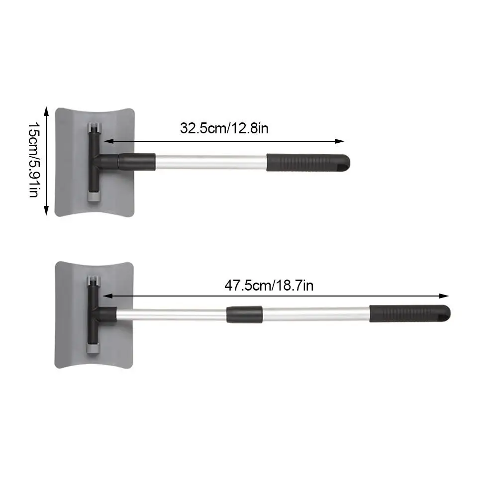 Автомобиль окна льда снег скребок алюминий телескопическая лопата для снега