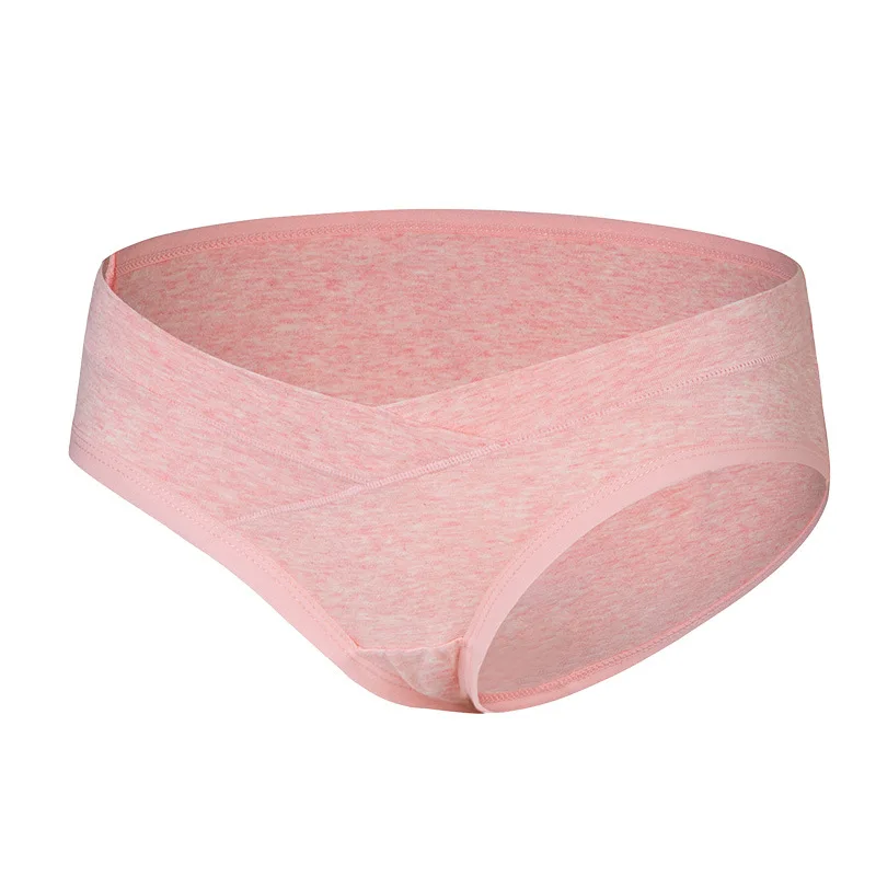 

Pregnant panties pre - and post-natal cotton breathable shorts large-size combed cotton low-waisted underpant Maternity 2021