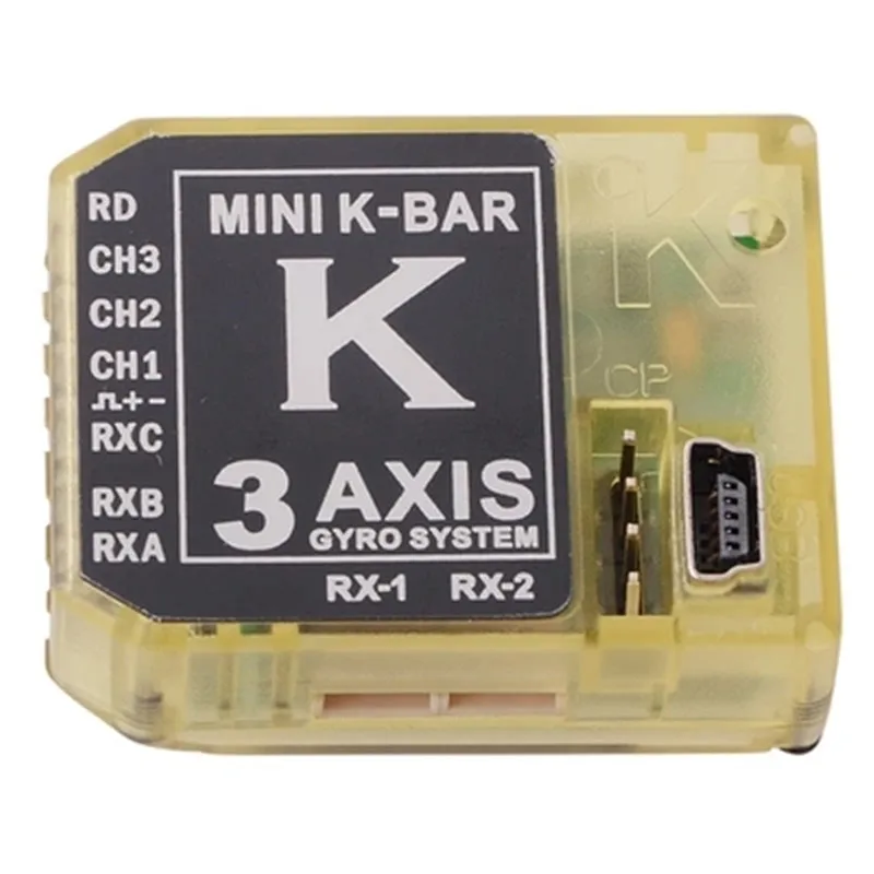 Система стабилизации 3 осевого гироскопа KBAR V2 5.3.4PRO K8 Flybarless Gyro для Mikado VBAR ALIGN T REX 450