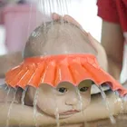 Шапочка для шампуня, мягкая шапка для защиты ванны и душа, шапка для ребенка, шапка для мытья волос, шапка для купания и душа, регулируемая шапка для детей