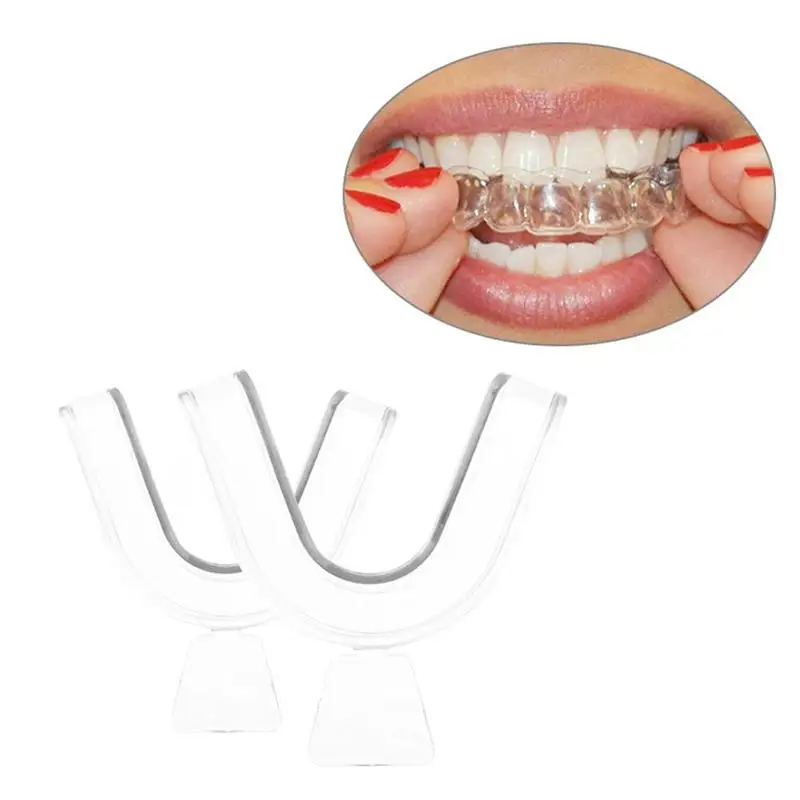 

1 Pcs Whitening Silicone Teeth Mouth Tray Night Mouth Dental Grinding Guard Clenching Bite Aid For Teeth Sleep A4F2
