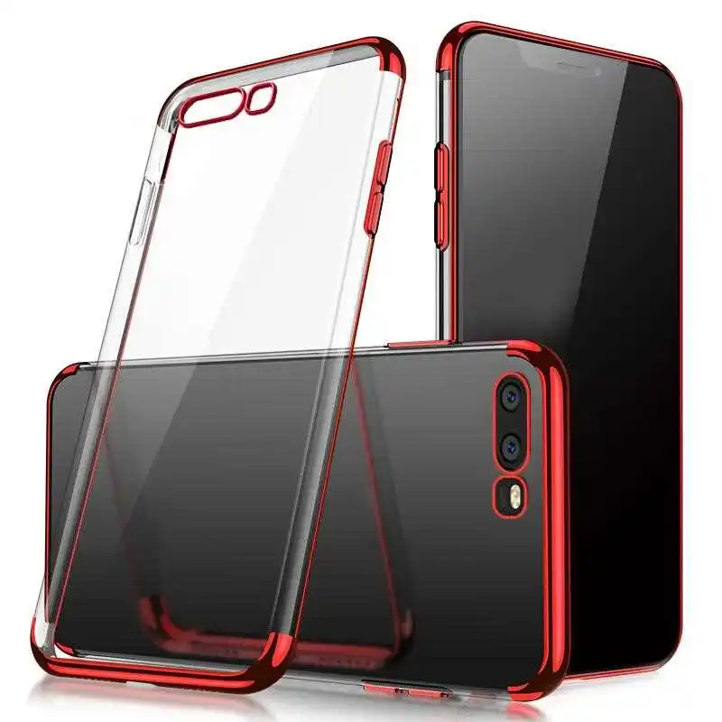 

KatyChoi Fashion Clear Soft TPU Case For Huawei P10 Plus P10 P9 P8 Lite 2017 Phone Case Cover