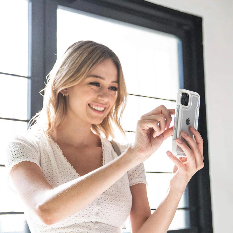 Защитный прозрачный чехол X Doria для iPhone 11 Pro Max защитный в стиле милитари Pro|Бамперы|