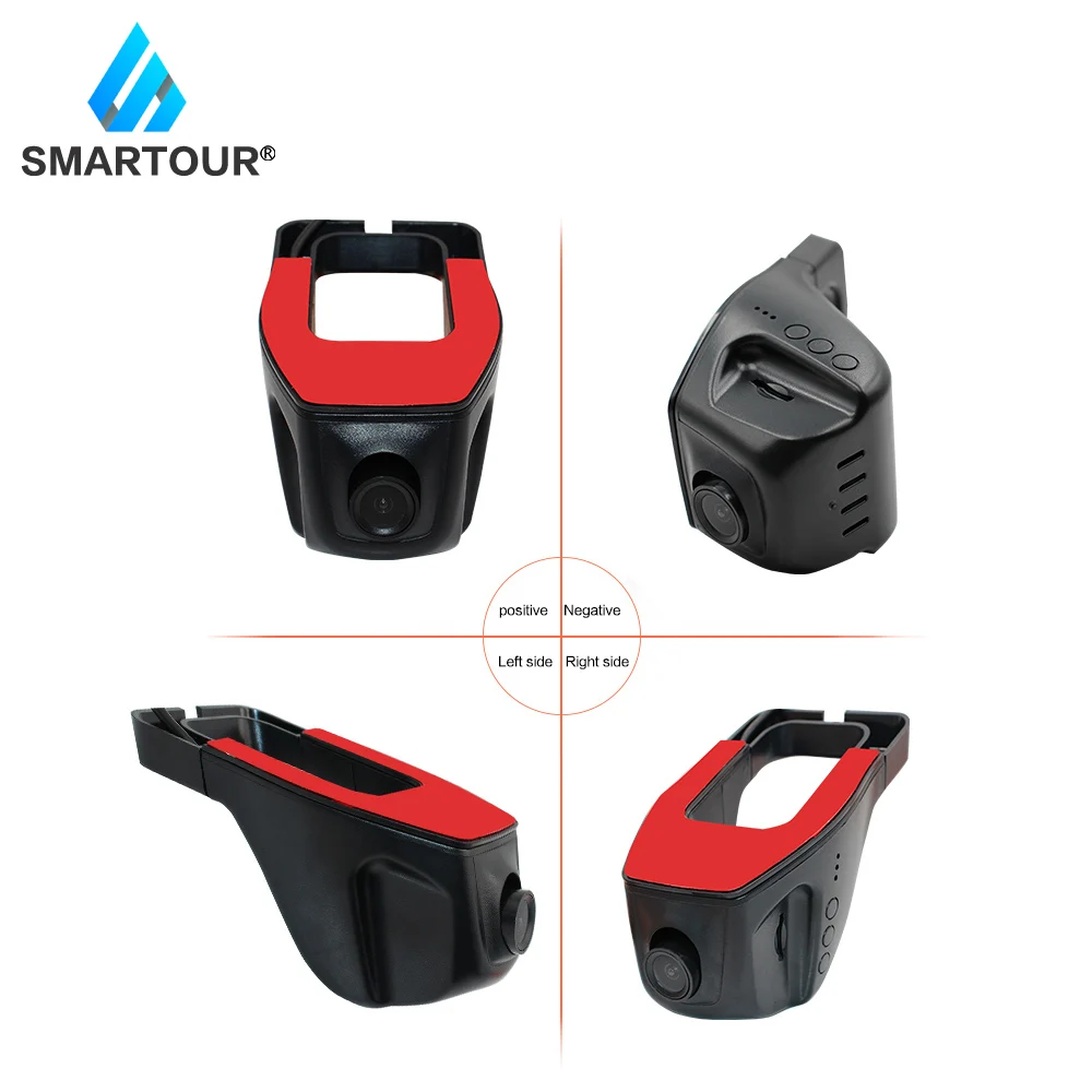 Автомобильный видеорегистратор Smartour с USB 1080P цифровой ночного видения для Android DVD