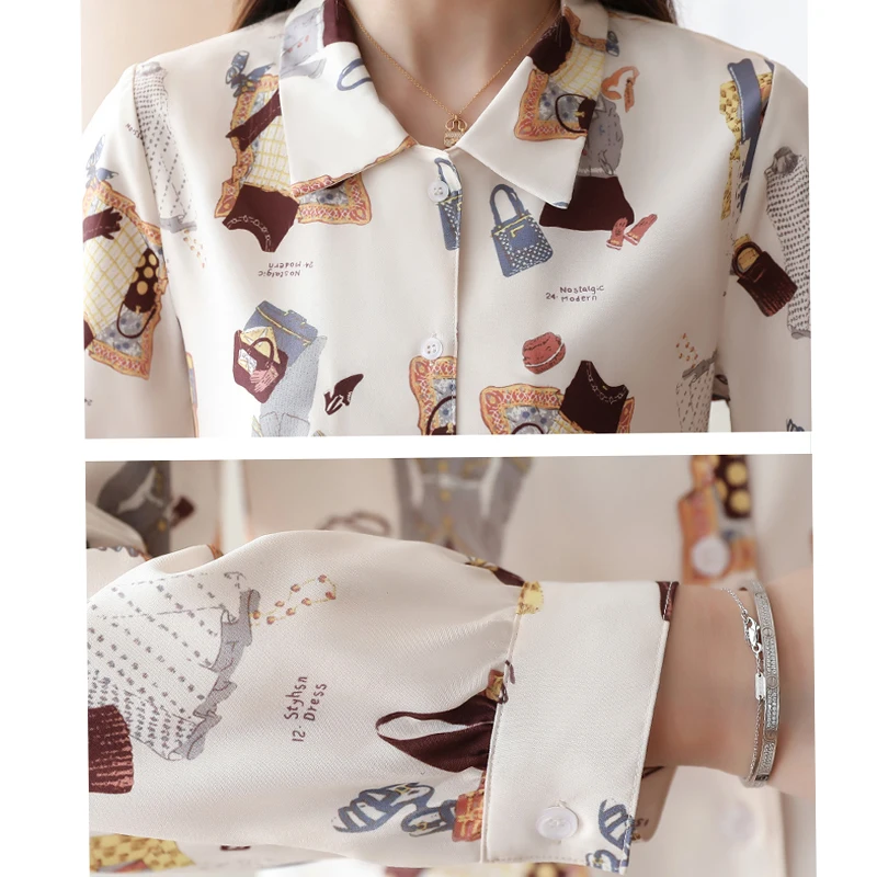 Для женщин блузки и топы для девочек детские комплекты 2021 Blusas Mujer Шифоновая