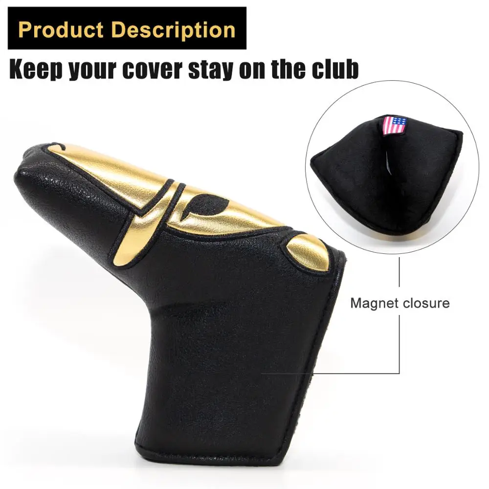 Чехол для клюшки гольфа Aliennana Blade Putter чехол головы в гольф клуб Кожаные