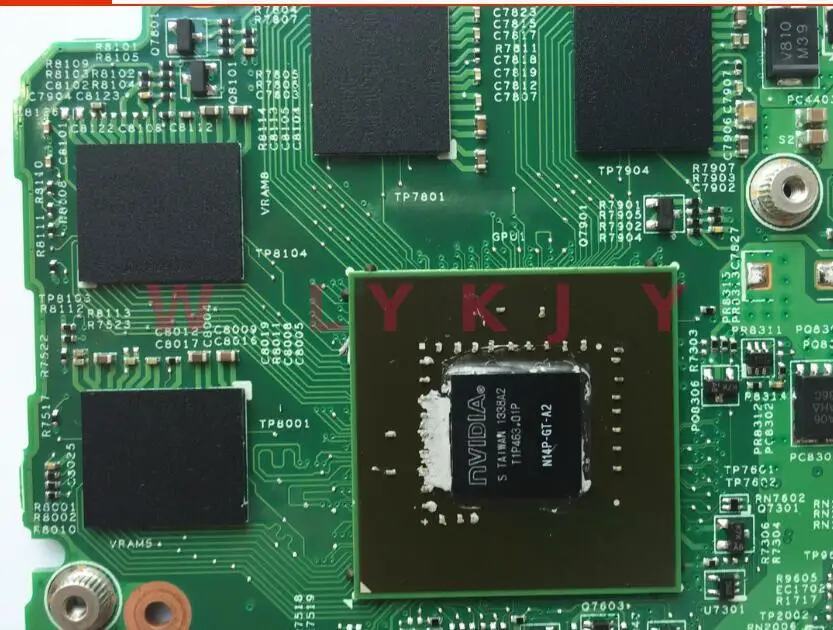 KTUXB 12307-2 PWB: VKJ89 REV: A00 для DELL 5437 3437 материнская плата ноутбука ЦП i7 4500U GT750M 2G DDR3 100%