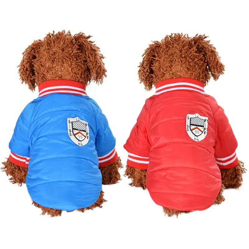

1PC New Winter Pet Dog Clothes Jacket Pet Warm Printed Supply Clothing Outfit Thickening Jacket Coat Product 2020