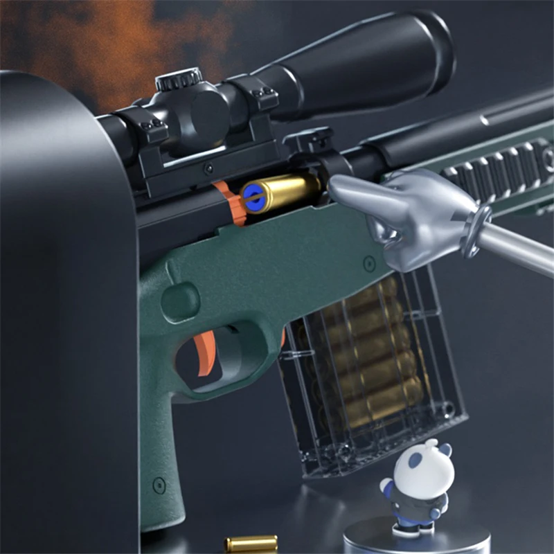 Мягкий пистолет-пуля AWM kar98k игрушечный пистолет снайперский большая модель