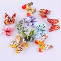 10pcs colorful butterfly hair braid dreadlock beads aluminum hair cuffs clips rings tube crow hairbraid hairstyling accessories