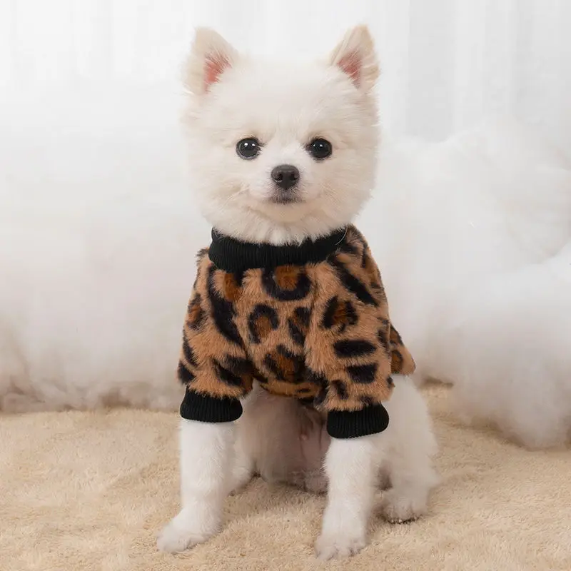 

Dog Clothes Warm Tide Brand Sweater Hoodies Teddy French Bulldog Puppy Kitten Winter Clothes For Small Dog Pet Cat Clothes