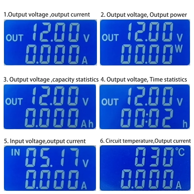 ZK-DP3D с ЧПУ USB TYEPE-C DC преобразователь CC CV 1-30V 2A 15W модуль питания регулируемый Регулируемый источник питания QC2.0 3,0 AFC