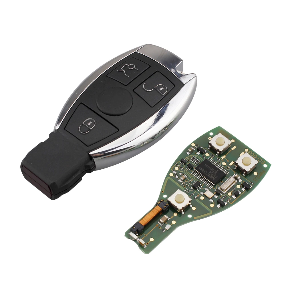 Пульт дистанционного управления для автомобильного ключа Mercedes Benz 2000 3 кнопки 433 92